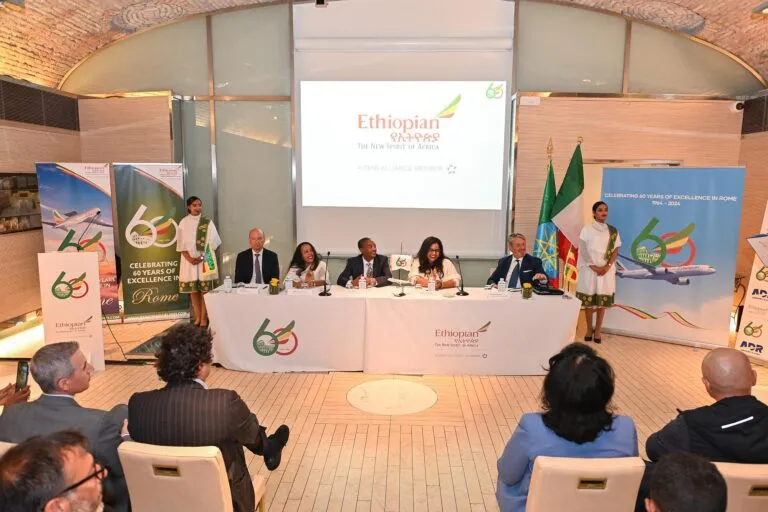 Ethiopian Airlines Celebrates 60 Years of Uninterrupted Service to Rome: A Milestone in Aviation Excellence