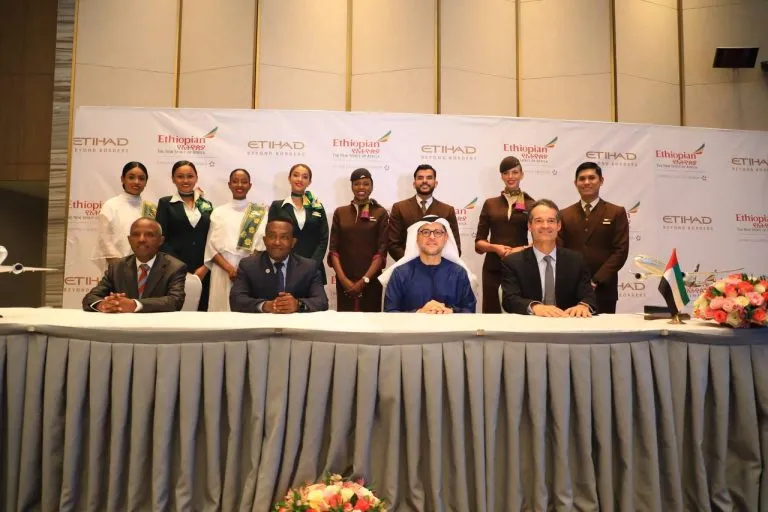 Ethiopian Airlines and Etihad Airways Forge Landmark Partnership to Boost Connectivity Across Africa, the Middle East, and Asia