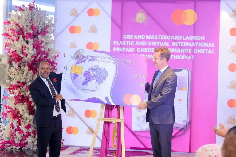 Commercial Bank of Ethiopia Launches MasterCard Payment System to Boost Digital Transaction