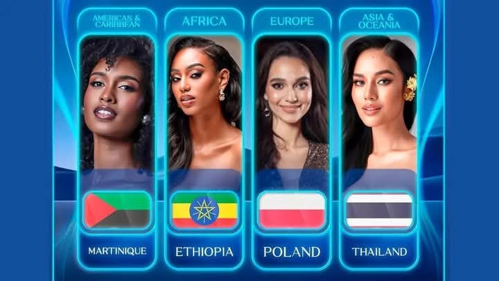 Ethiopia’s Hasset Dereje Named First Runner-Up at Miss World 2025