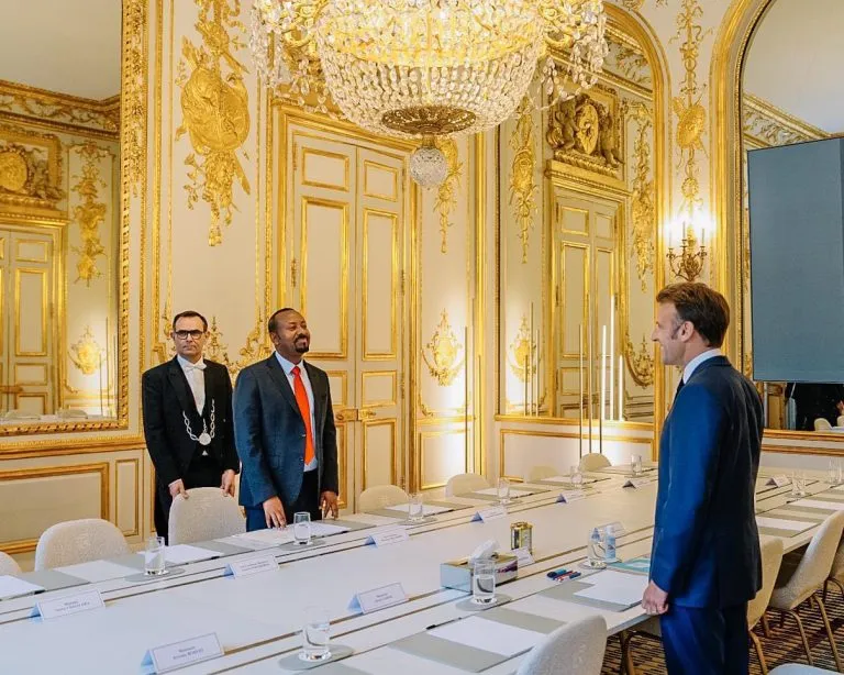 Abiy and Macron Forge Stronger Economic Ties as France Renews Commitment to Ethiopia’s Debt Relief and Investment Future