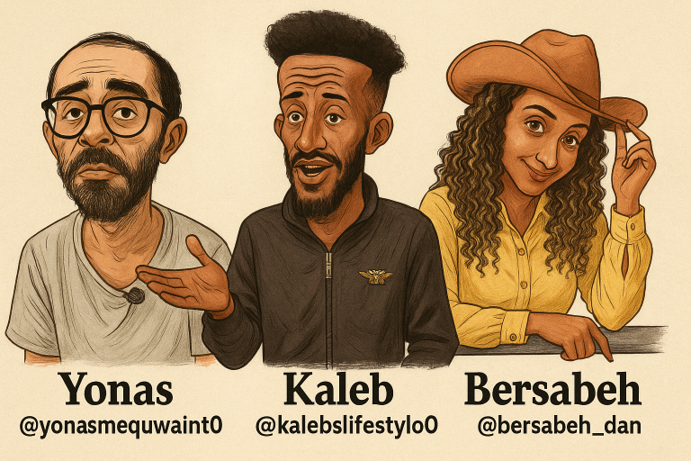 Kaleb, Yonas, and Bersabeh: The TikTokers Cultivating a New Rural Dream