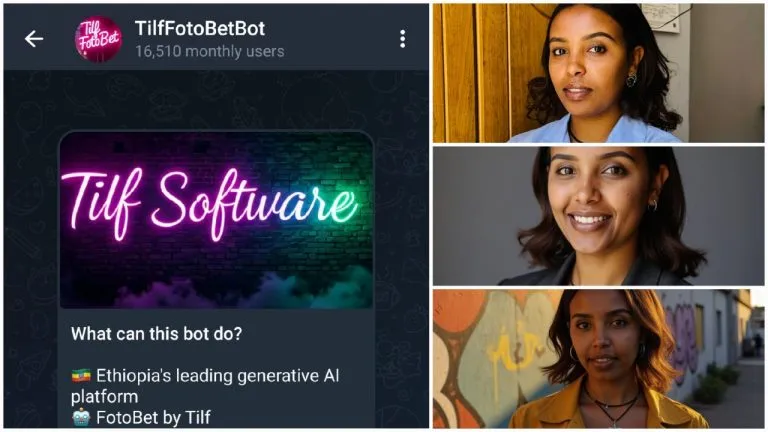 TilfFotoBetBot: Ethiopia’s Telegram-Powered Generative AI Startup Scaling Creativity