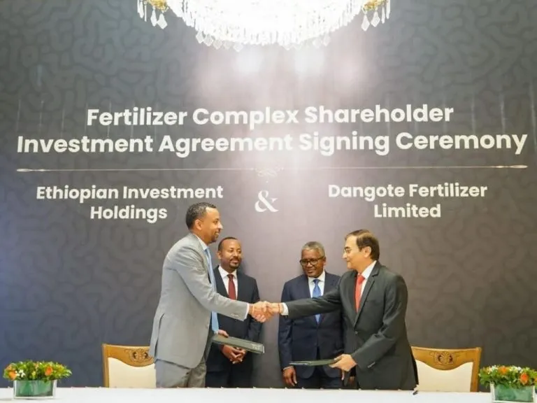 Ethiopia Partners with Dangote to Build One of the World’s Largest Fertilizer Complexes