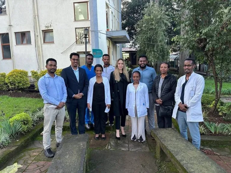 Angelina Jolie Visits Ethiopia’s St. Peter’s Hospital to Support TB Fight