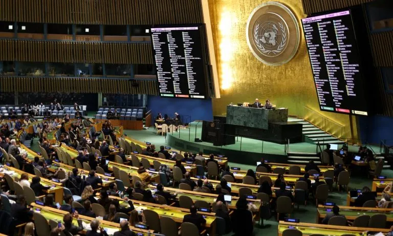 Ethiopia Abstains on UN Vote for Landmark Palestine Two-State Resolution